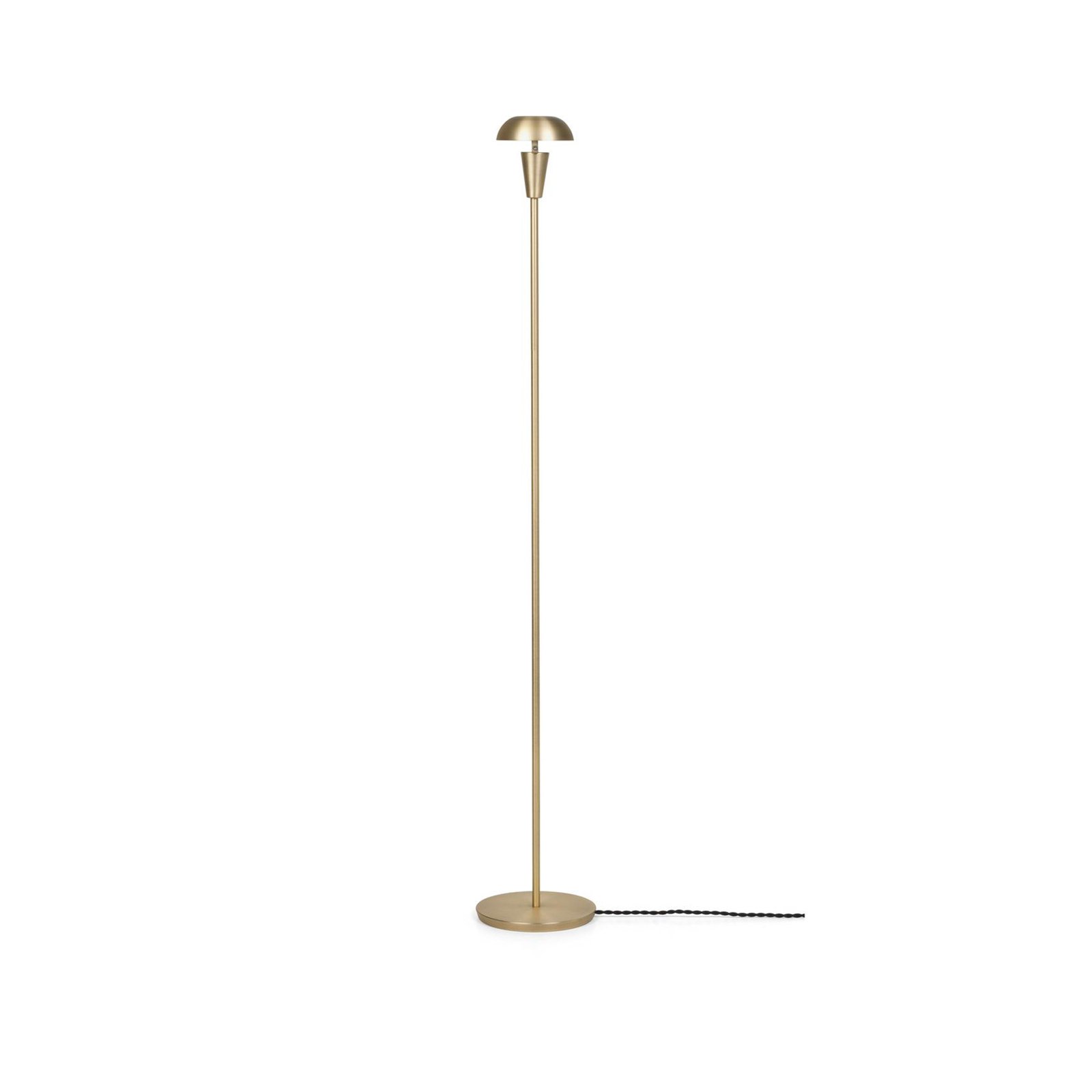 ferm LIVING Lampe sur pied Tiny, laiton, fer, hauteur 124,2 cm