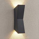 Lucande Maniela LED utomhus vägglampa, upp/ned