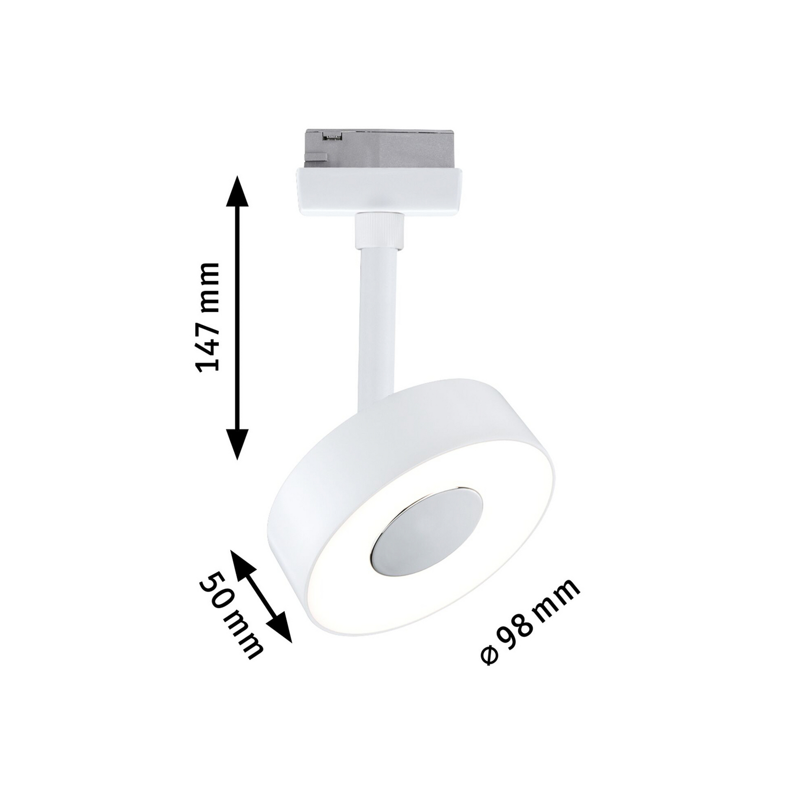 Foco LED Paulmann URail Circle atenuable 3000 K blanco señal Foco LED Paulmann URail Circle atenuable 3000 K blanco señal