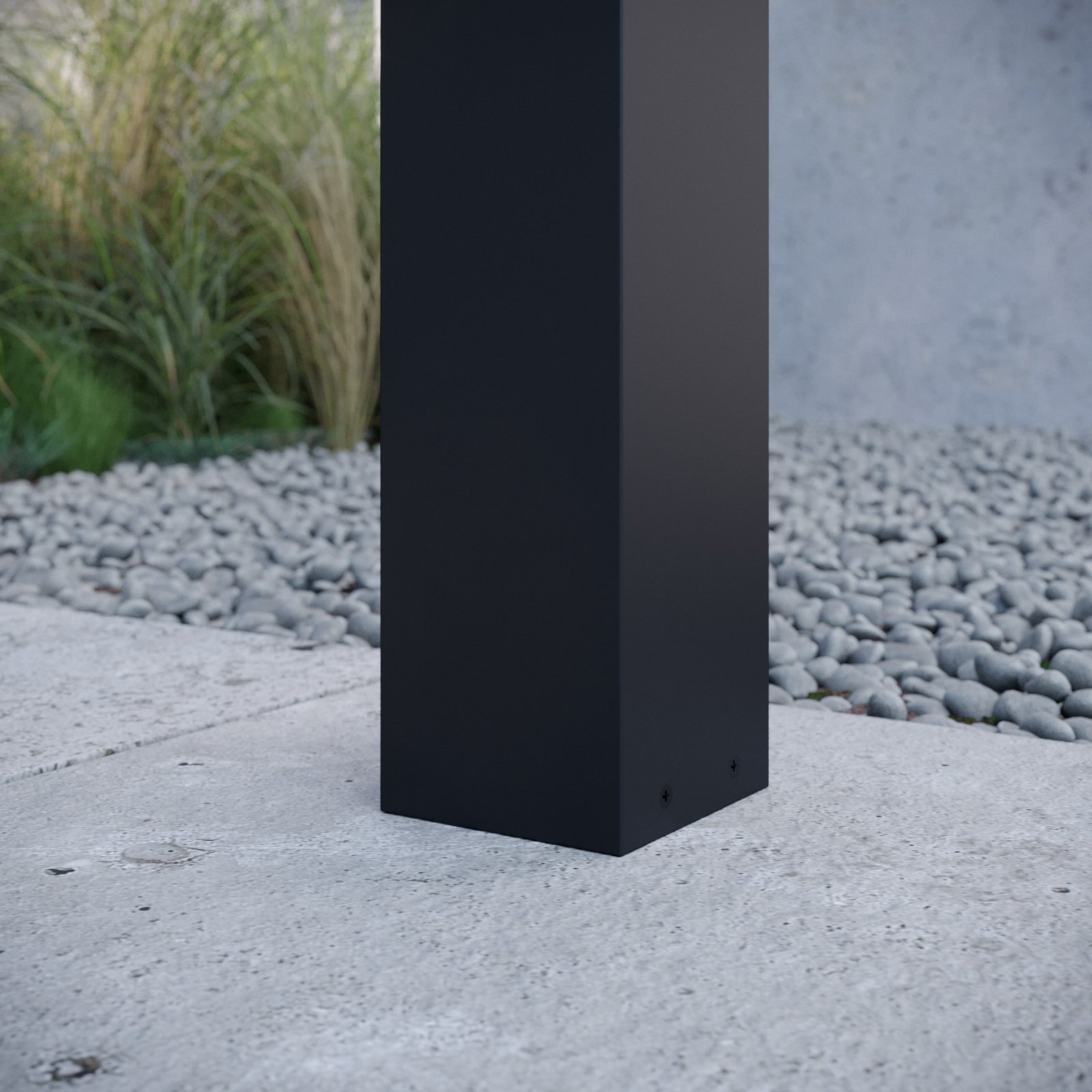 Kiran Candeeiro de Jardim Exterior com Sensor H100 Graphite - Lucande