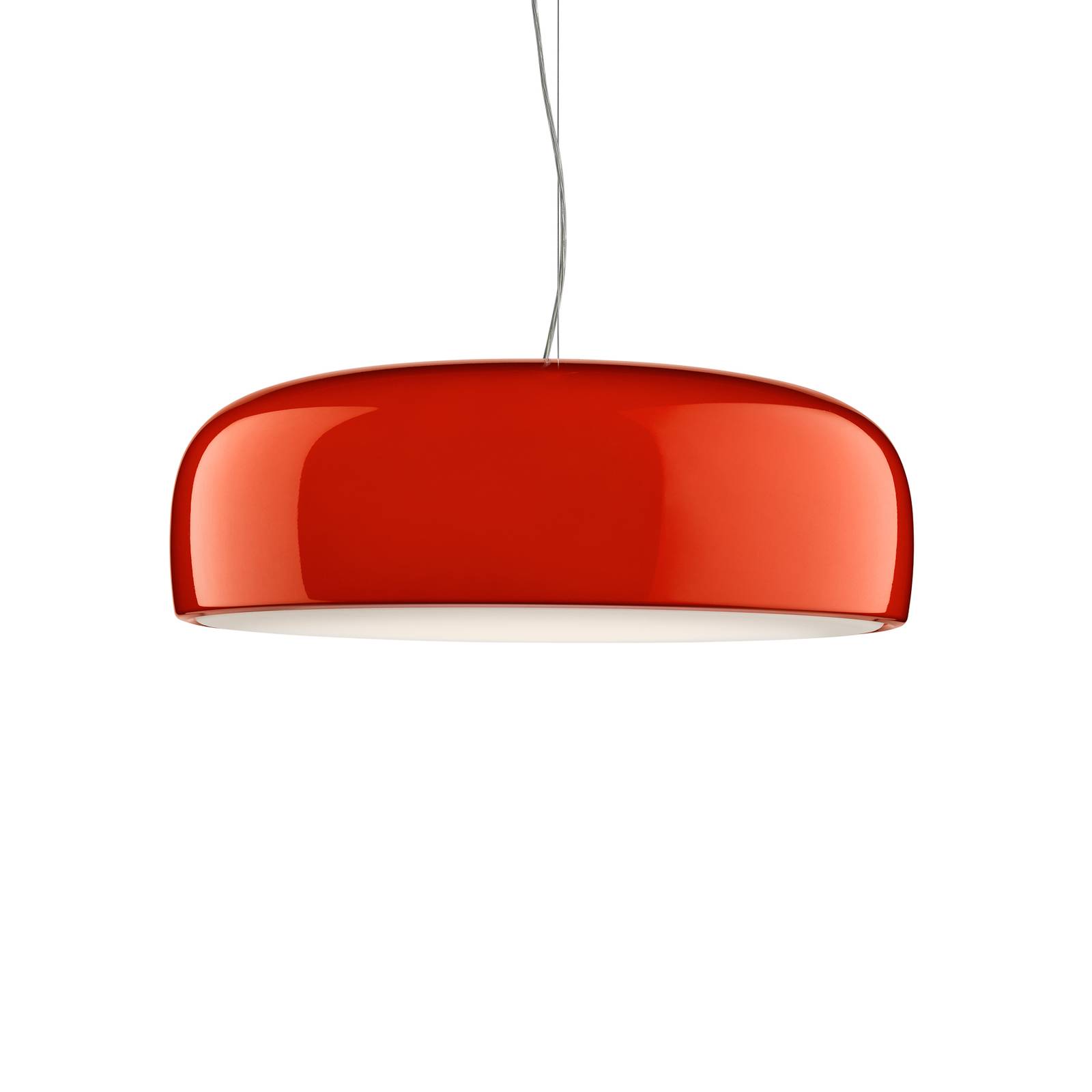 Lampa wisząca FLOS Smithfield S w kolorze czerwonym