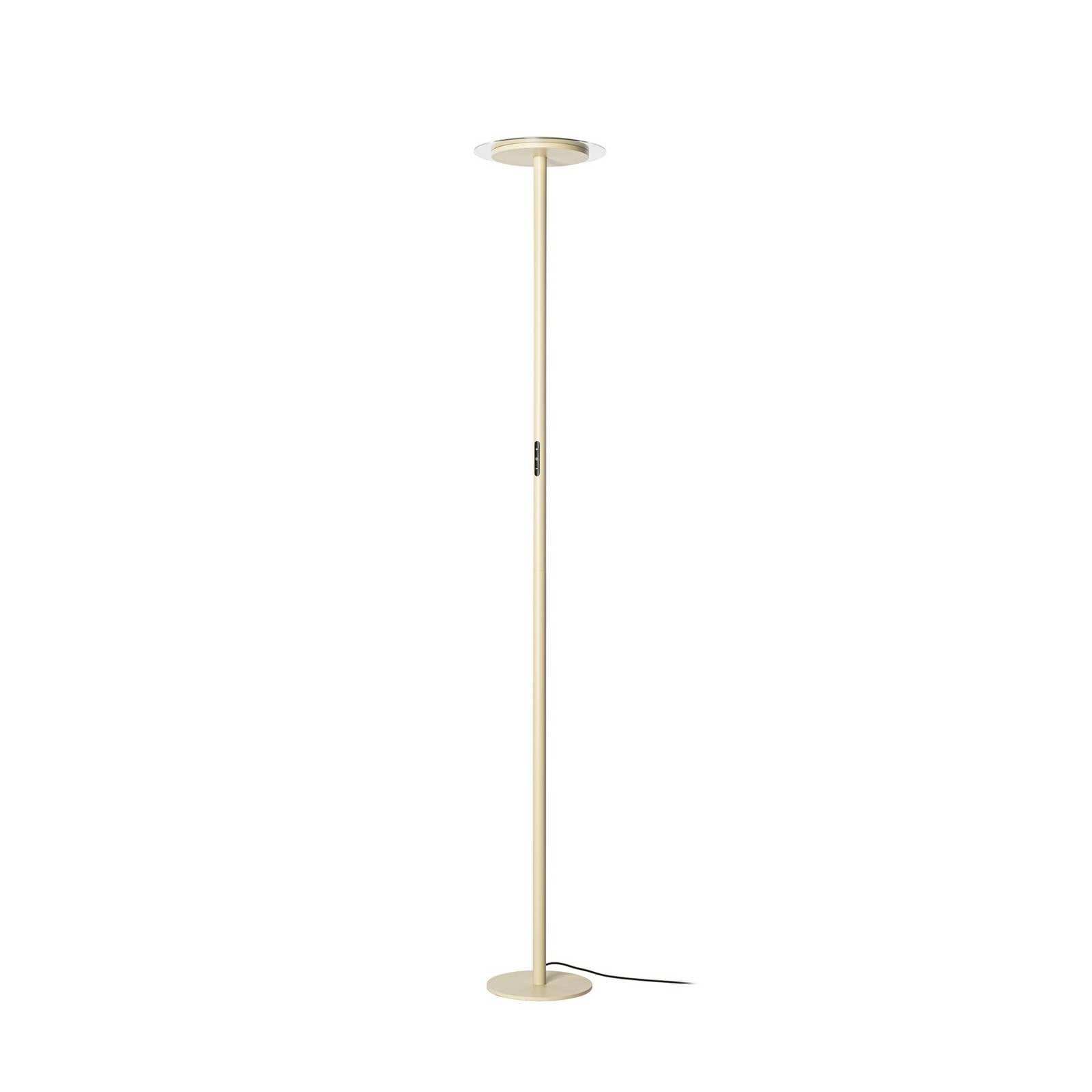 Arcchio LED-Stehleuchte Frile, beige, Höhe 190 cm, dimmbar