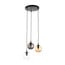 multicoloured transparent / black