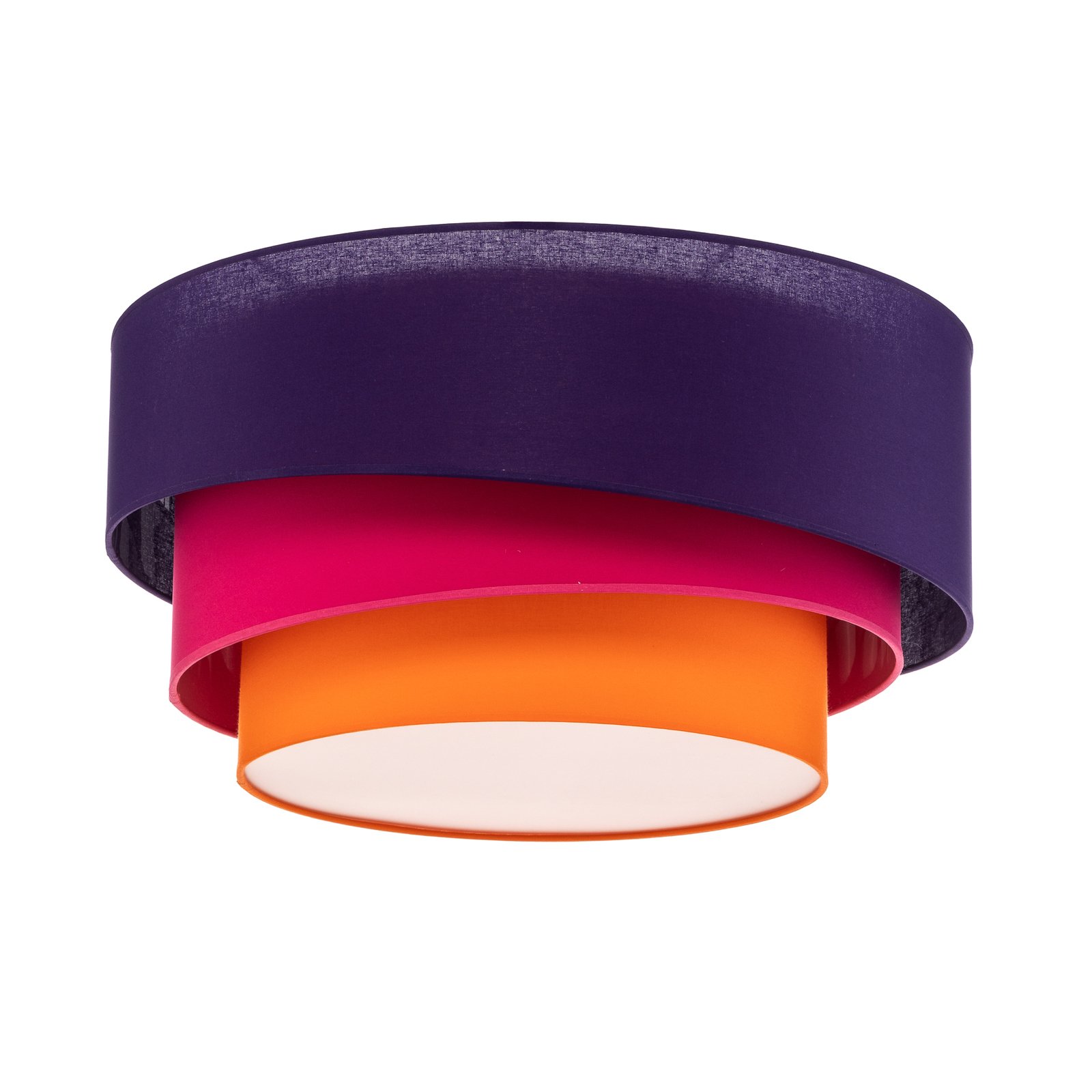 Trio Ceiling Lamp Ø60 Violet/Pink/Orange -Euluna