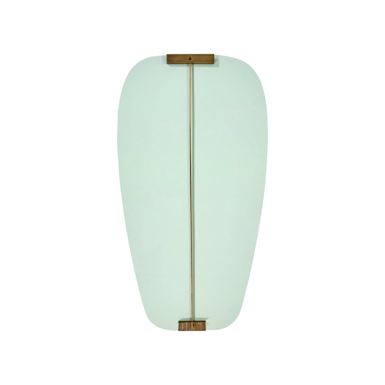 Specchio da parete HDClips, 100 x 55 cm, dettagli dorati - House Doctor