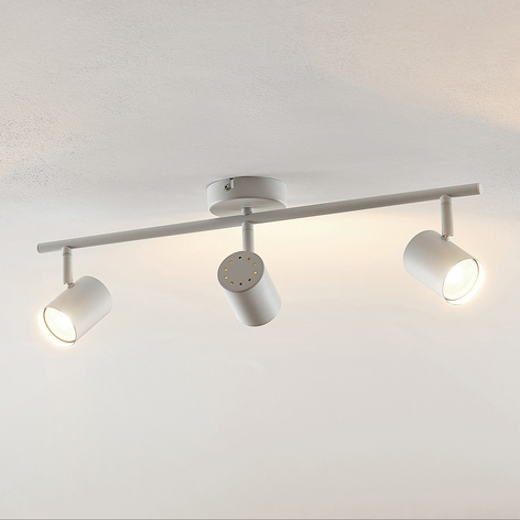ELC Tomoki loftlampe, hvid, 3 lyskilder