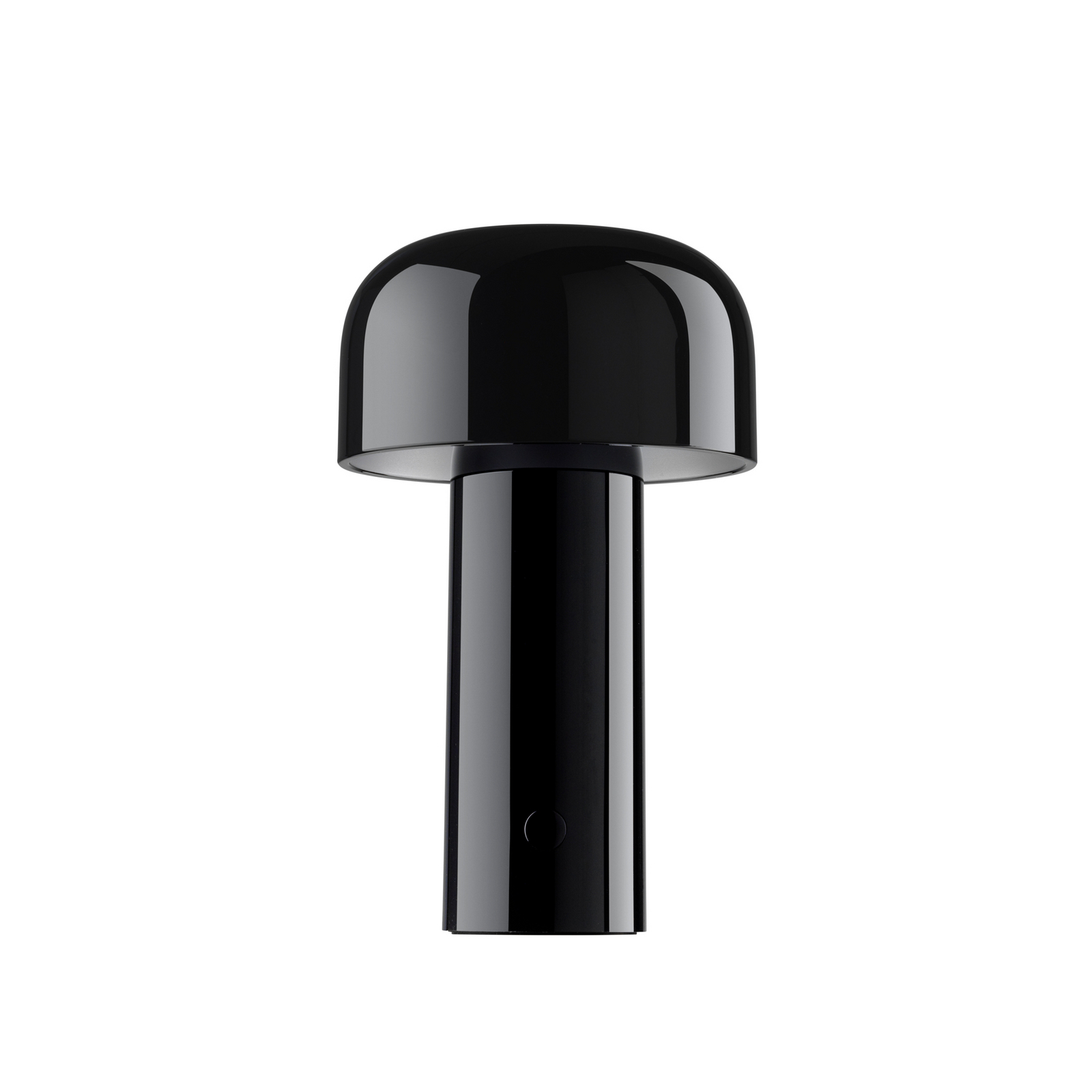 Flos LED-Akku-Tischlampe Bellhop, schwarz, 21 cm, dim., IP54 Flos LED-Akku-Tischlampe Bellhop, schwarz, 21 cm, dim., IP54