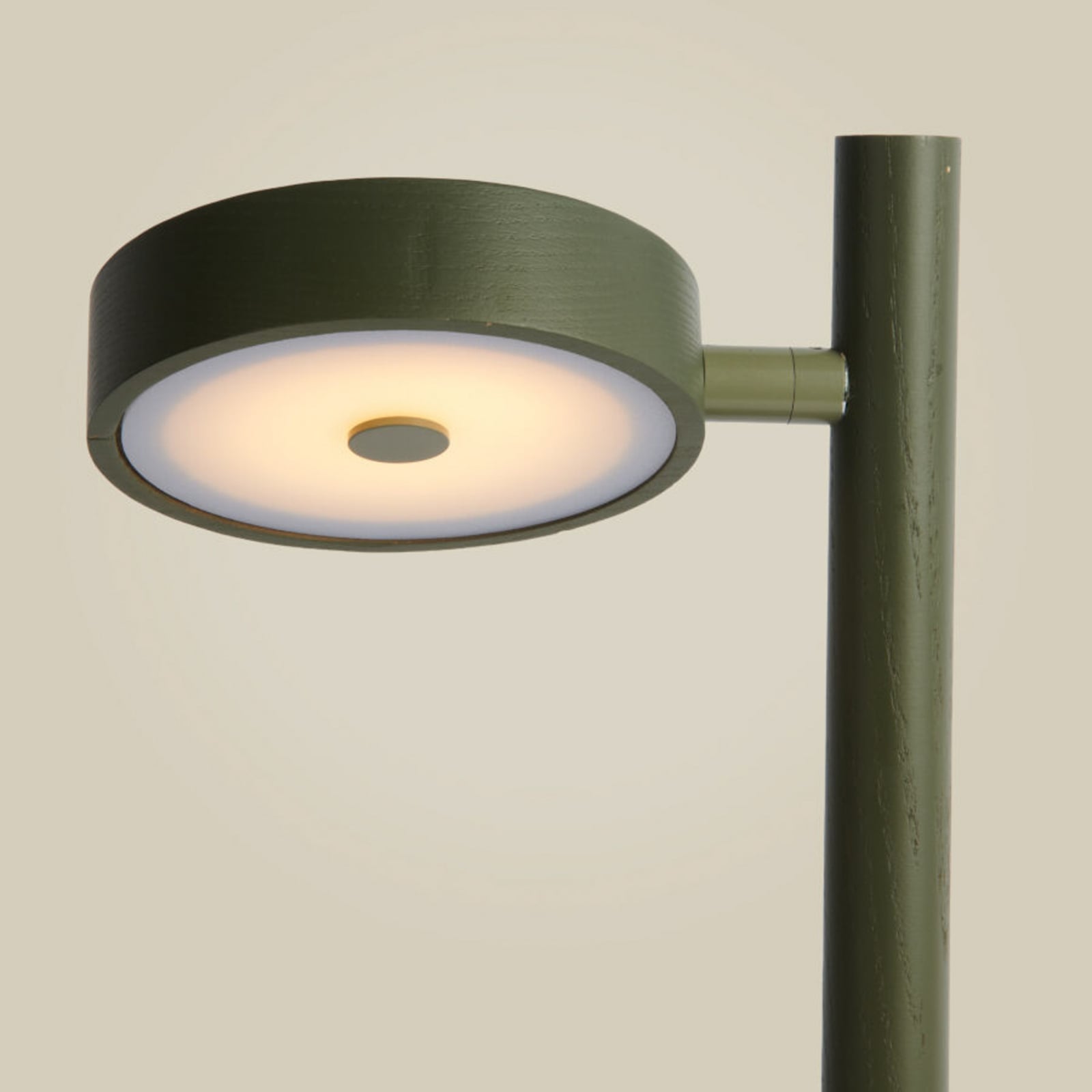 GOOD & MOJO lampada LED da tavolo Okinawa, verde, 35 cm, legno