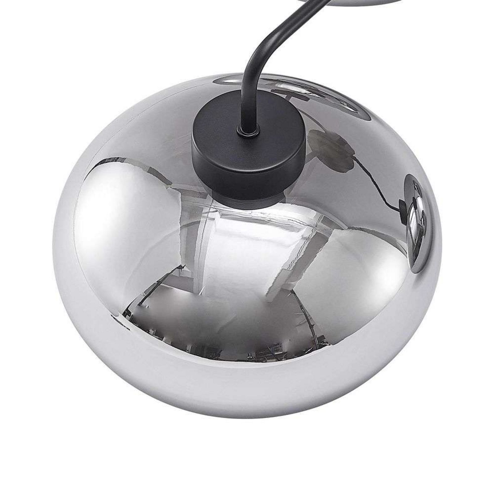 Navidia 3 Taklampe Smoked - Lindby