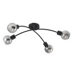 Lioma 4 Stropna lampa Crna - Lindby