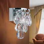 Celeste wall light with K9 crystals