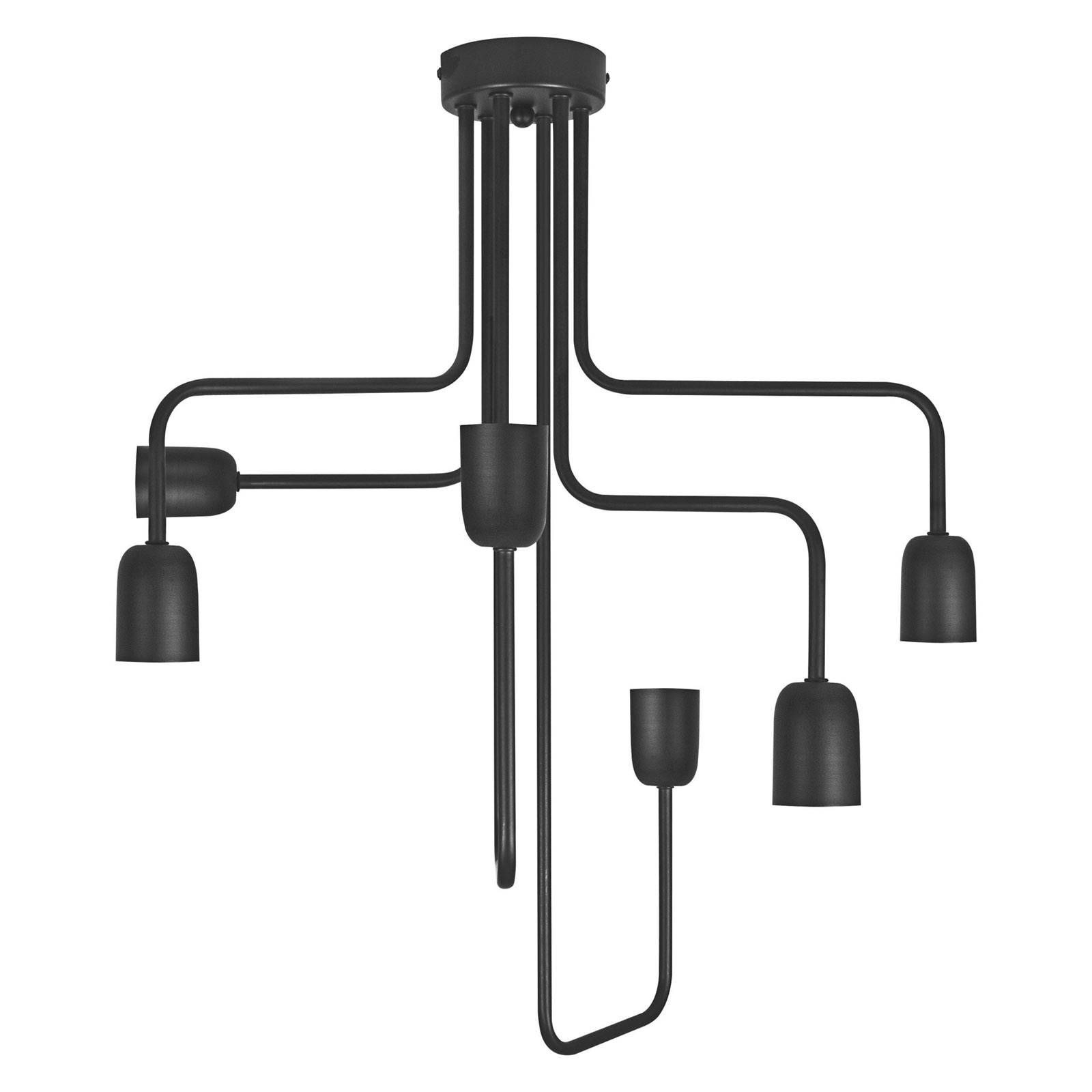 LEDVANCE Vintage Edition 1906 Pipe Angled, for Living / Dining Room, steel, E27, 40 W, H: 61 cm