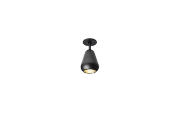 Anoli Spot Recessed Wall/Ceiling Lamp Black/Black - Nuura