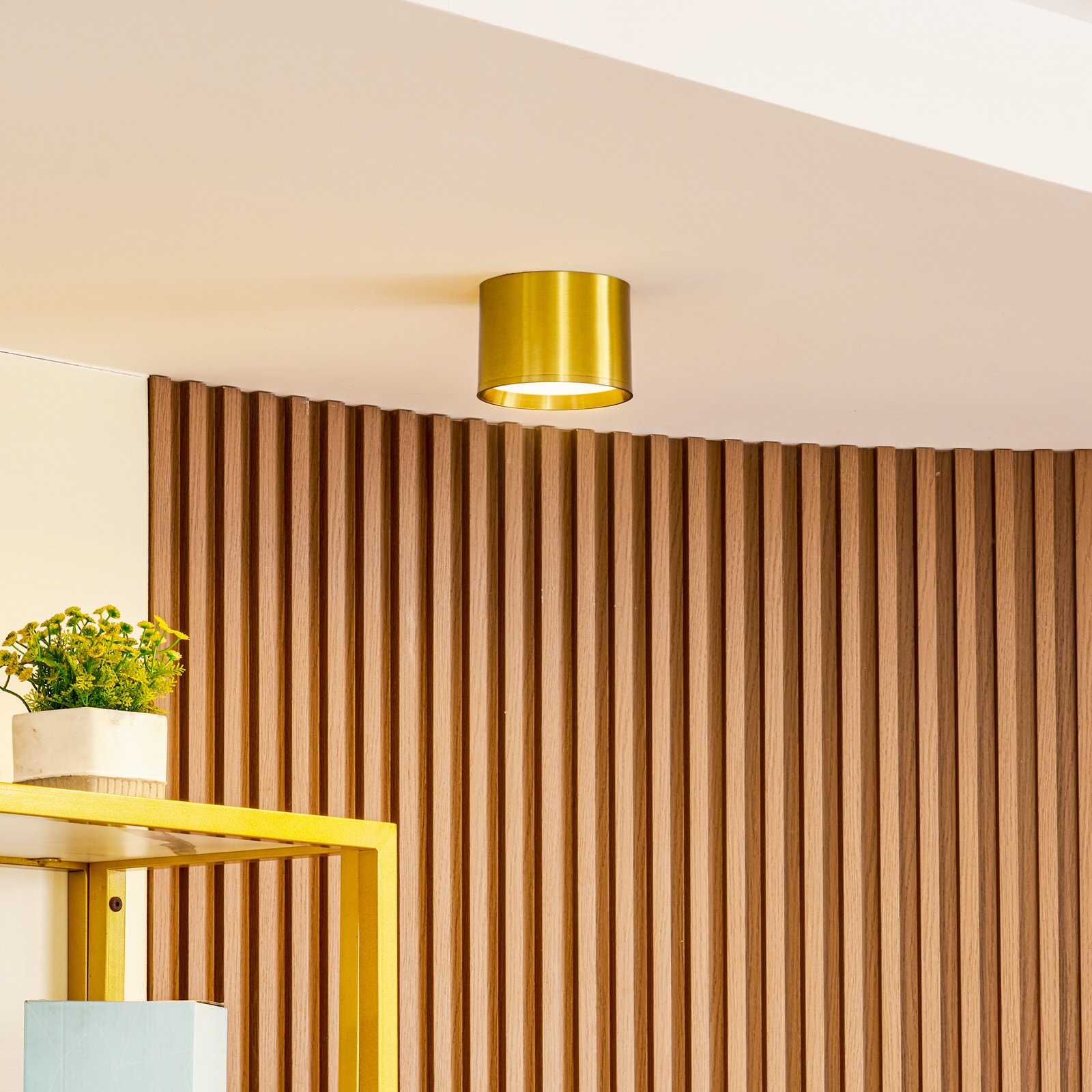 Nivoria LED Spot Ø12 Gold - Lindby