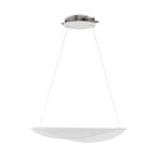 Lampada LED a sospensione Diphy, lunghezza 75,6 cm, bianco - Stilnovo