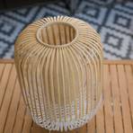 Candeeiro de mesa Forestier Bamboo Light M 39 cm branco