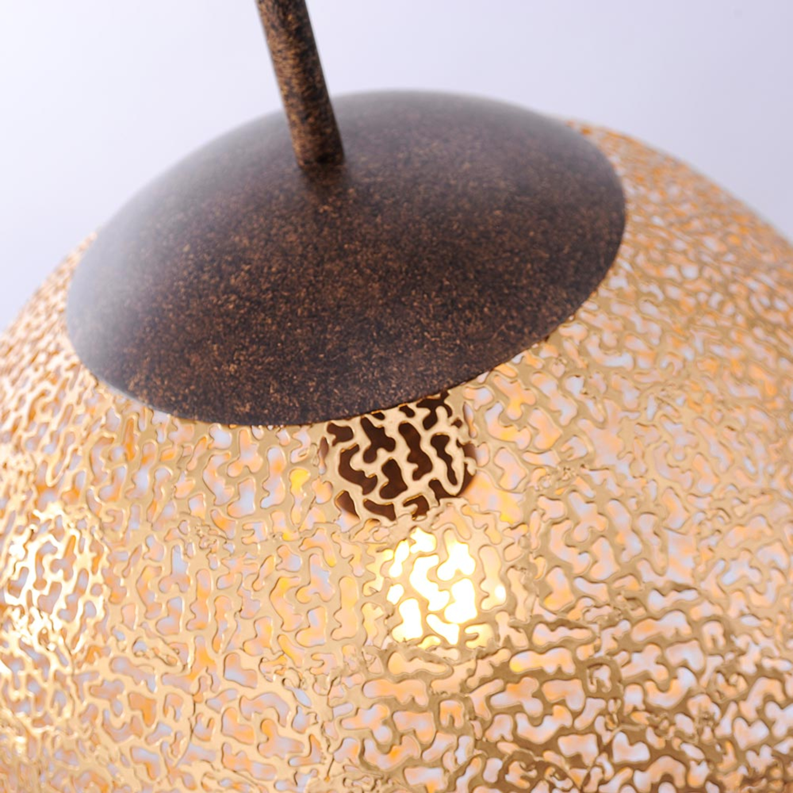 Lámpara colgante Greta, pantalla esférica, 30 cm