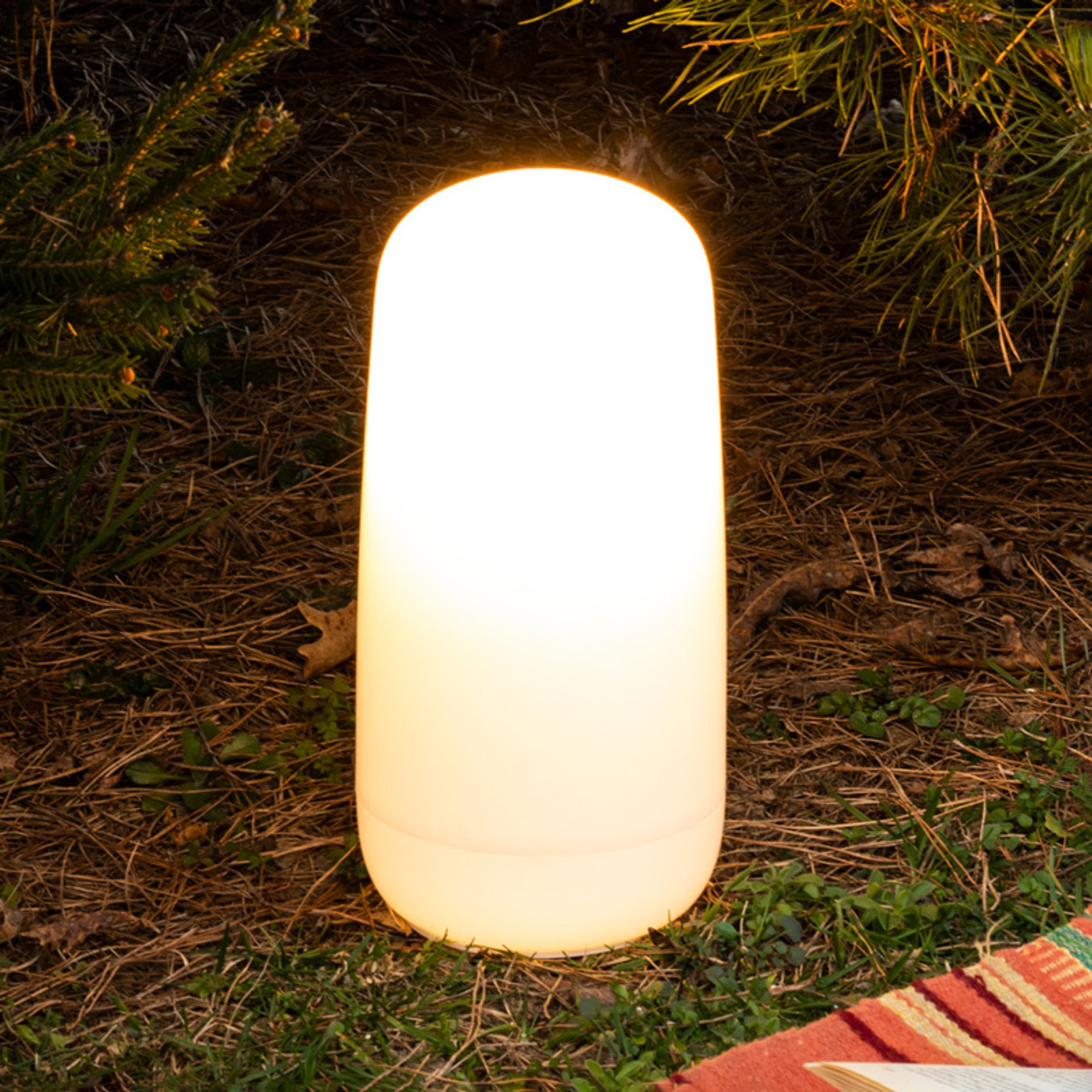 Artemide Gople-LED -pöytälamppu, akku, himmennys