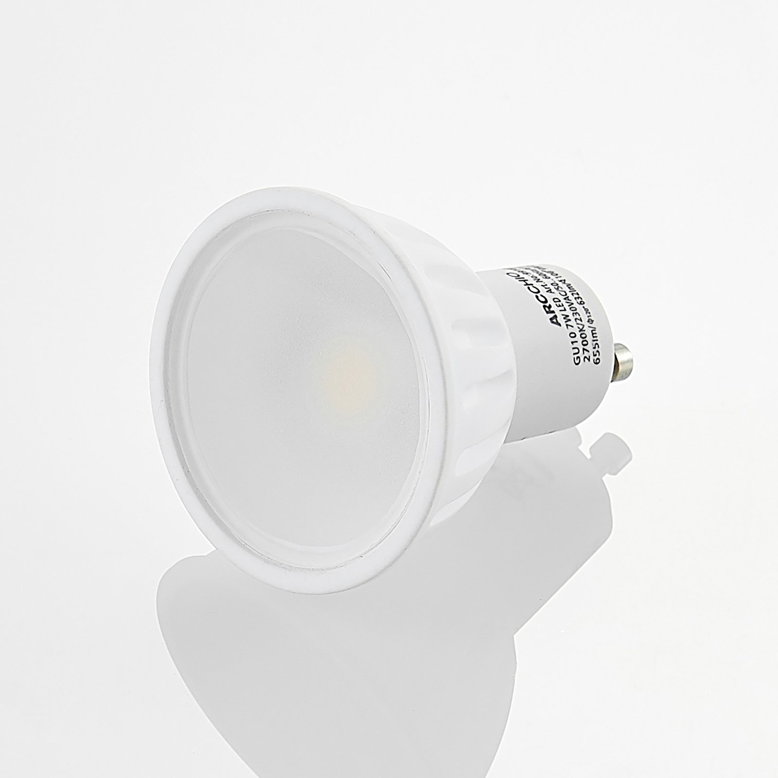 Arcchio LED-Reflektor GU10 100° 7W 2.700K 2er-Set