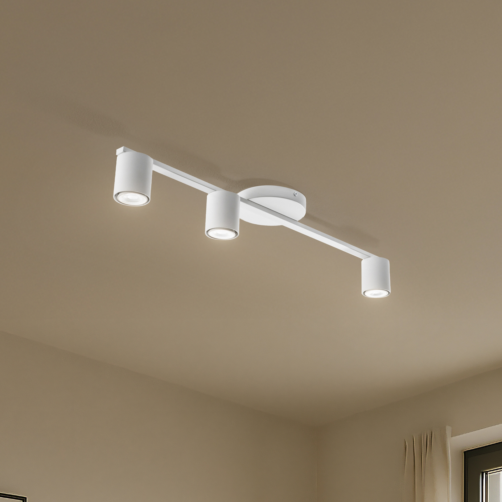 Downlight Sky, 3 lyskilder, hvit