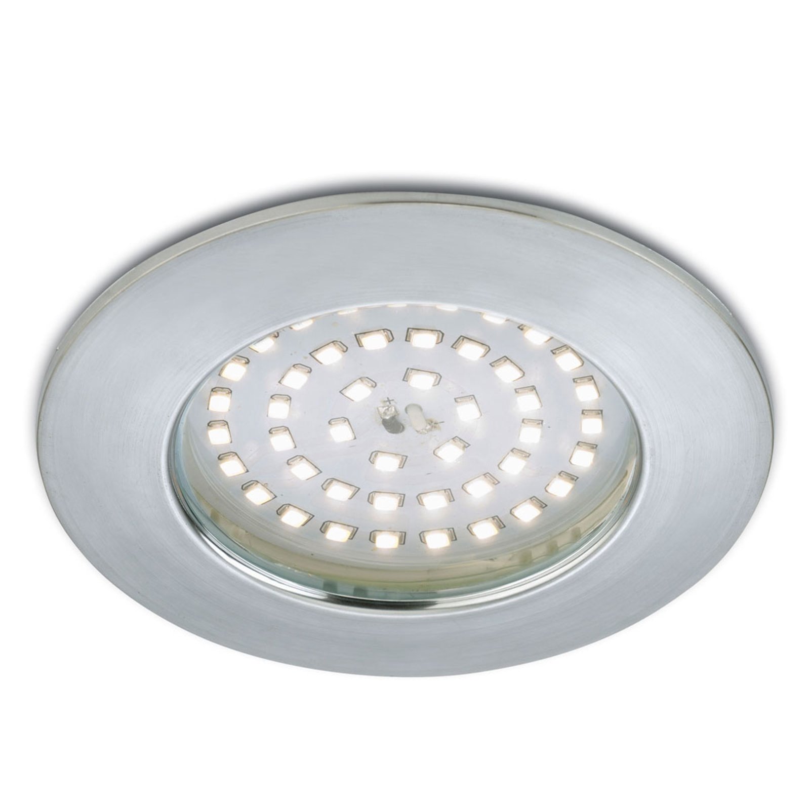 Brilonger Accent-giving LED recessed light Paul, aluminium, for Living / Dining Room, plastic, 10.5 W, energy efficiency: A+