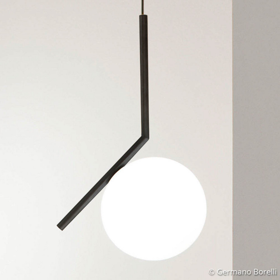 Flos IC S1 pendellampa, svart från Flos
