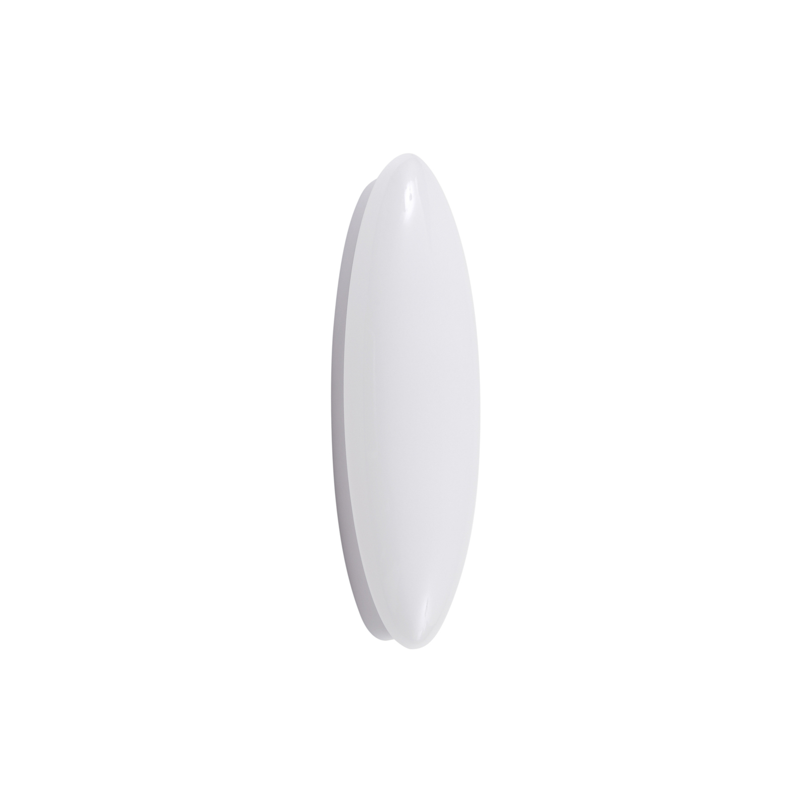 Lucande Leihlo LED wall light, oval, white