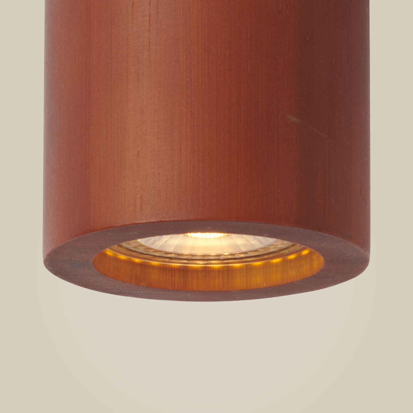 GOOD & MOJO Hängeleuchte Java, braun, Bambus, GU10