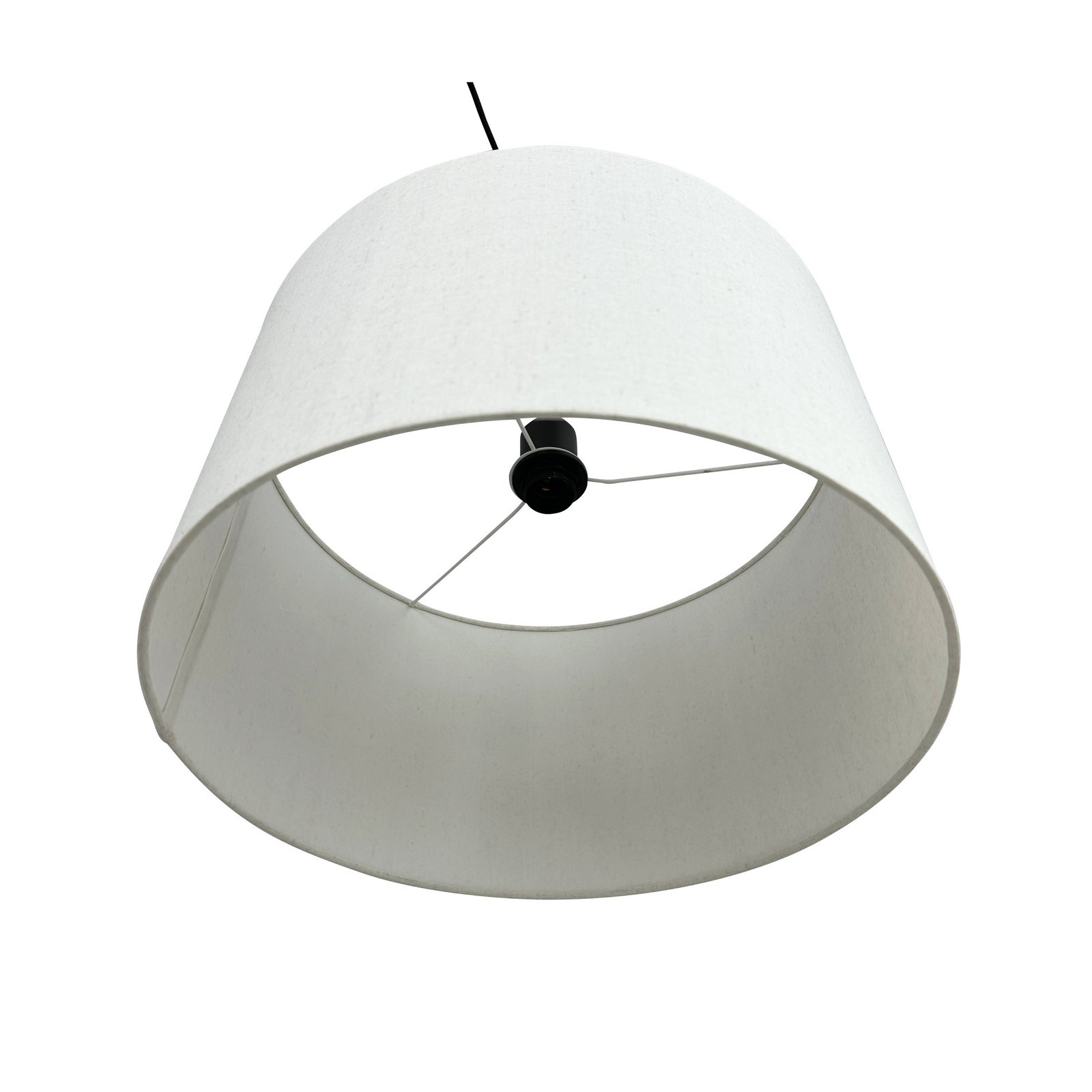 Dyberg Larsen Lampa wisząca Calix, wysokość 50 cm, naturalna biel