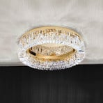 Kristāla griestu lampa Ring - 59 cm