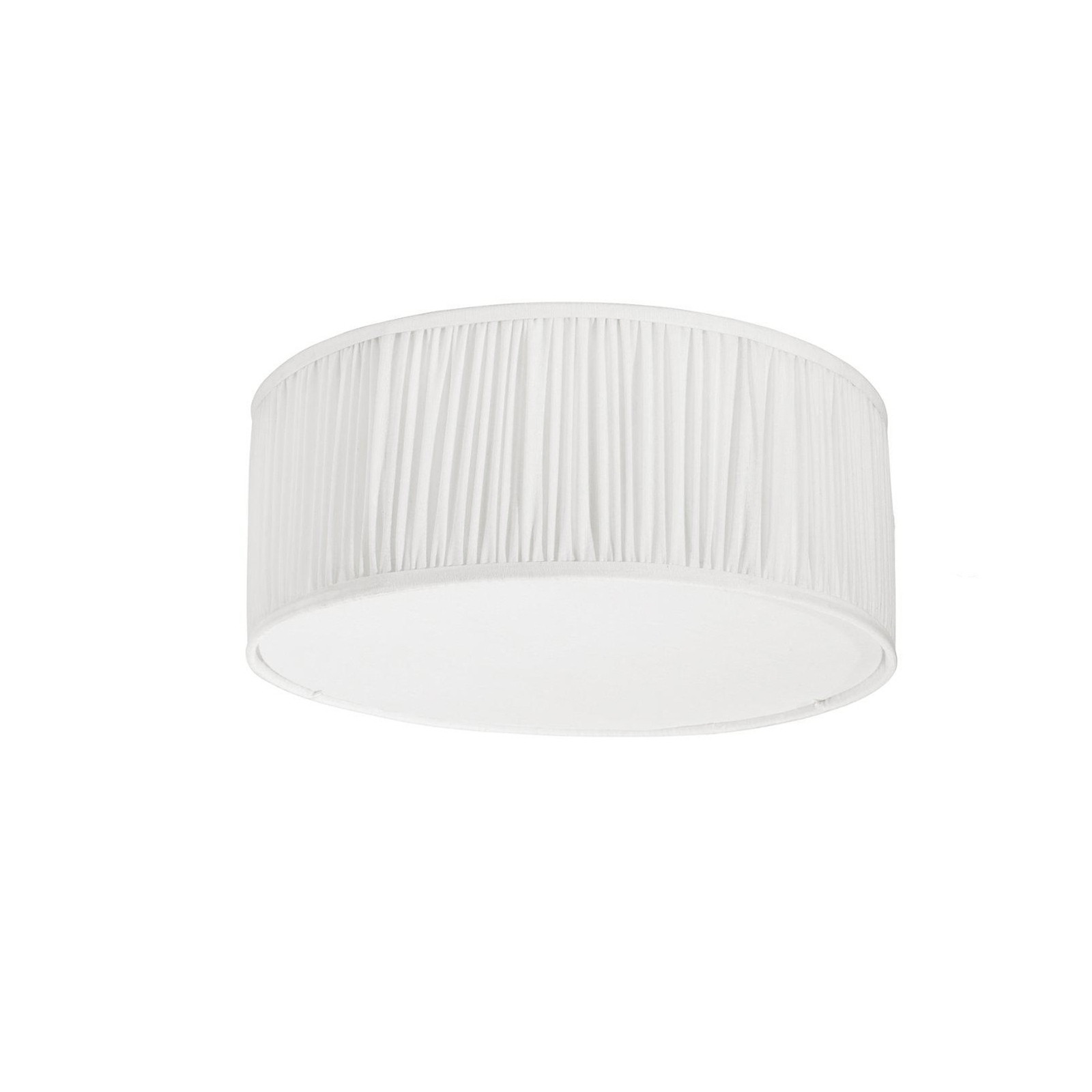 PR Home taklampa Stella, offwhite, Ø 45 cm, textil