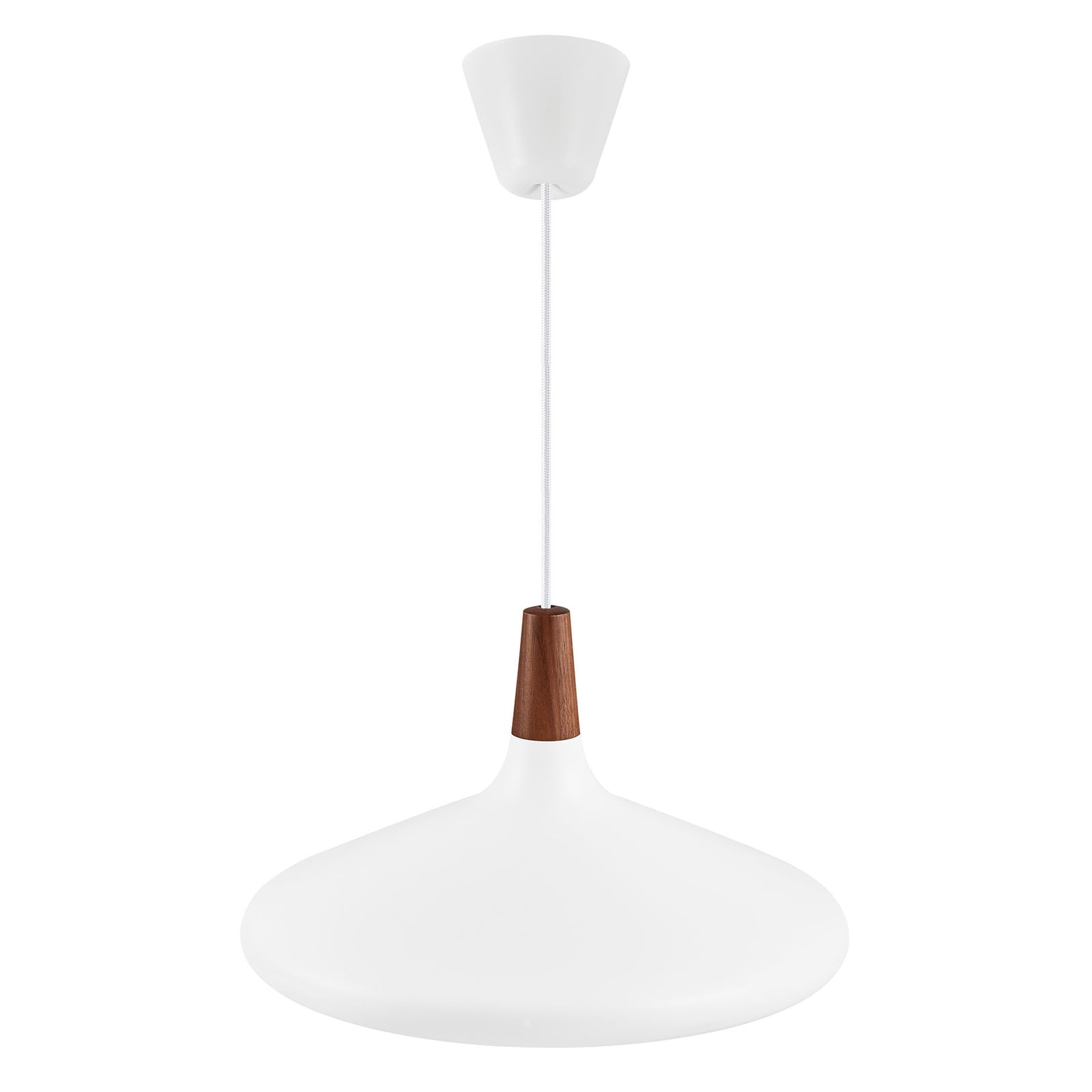 Hengelampe Nori Ø 39 cm, hvit - DFTP