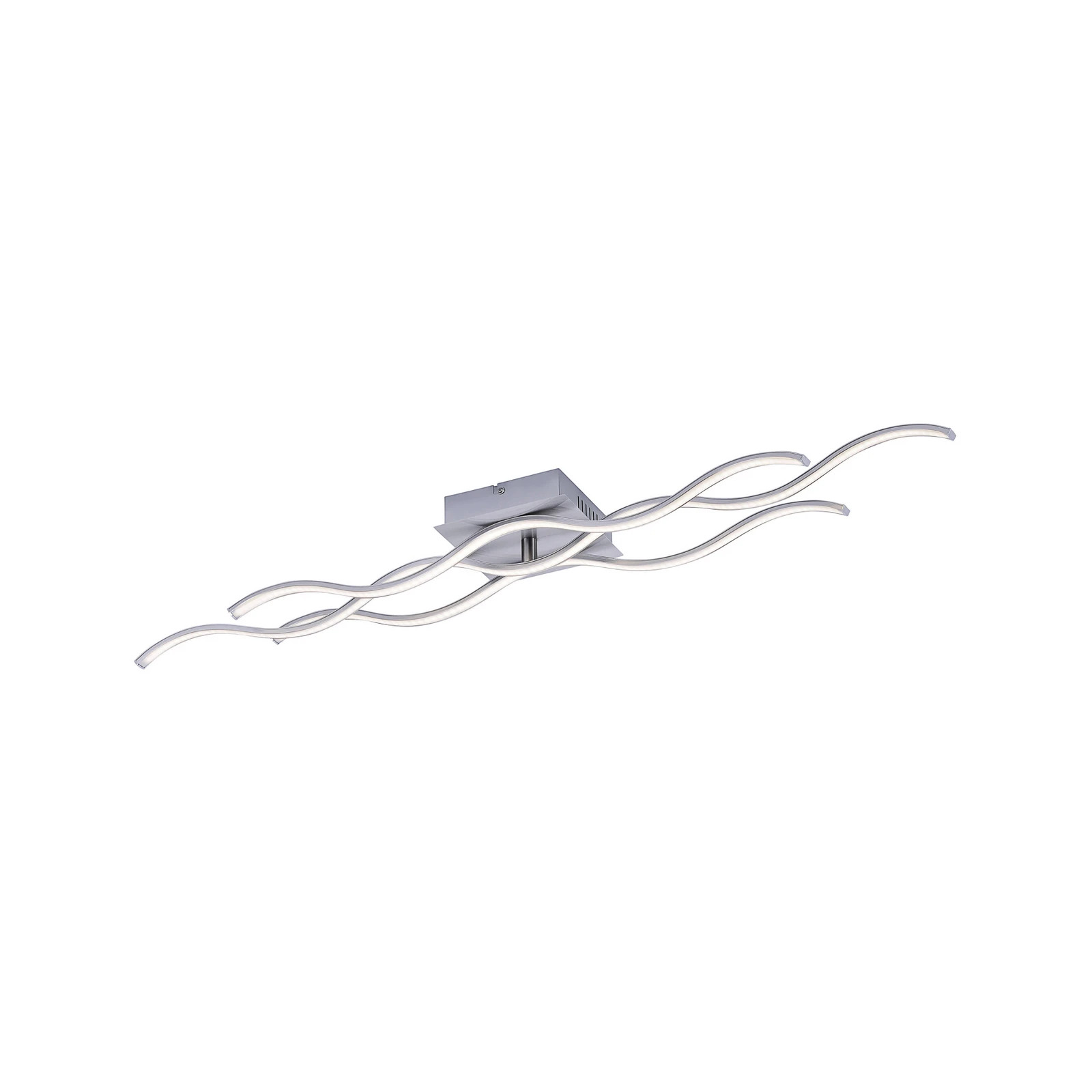 LED griestu lampa Wave 3000K 97,5x16cm tērauds