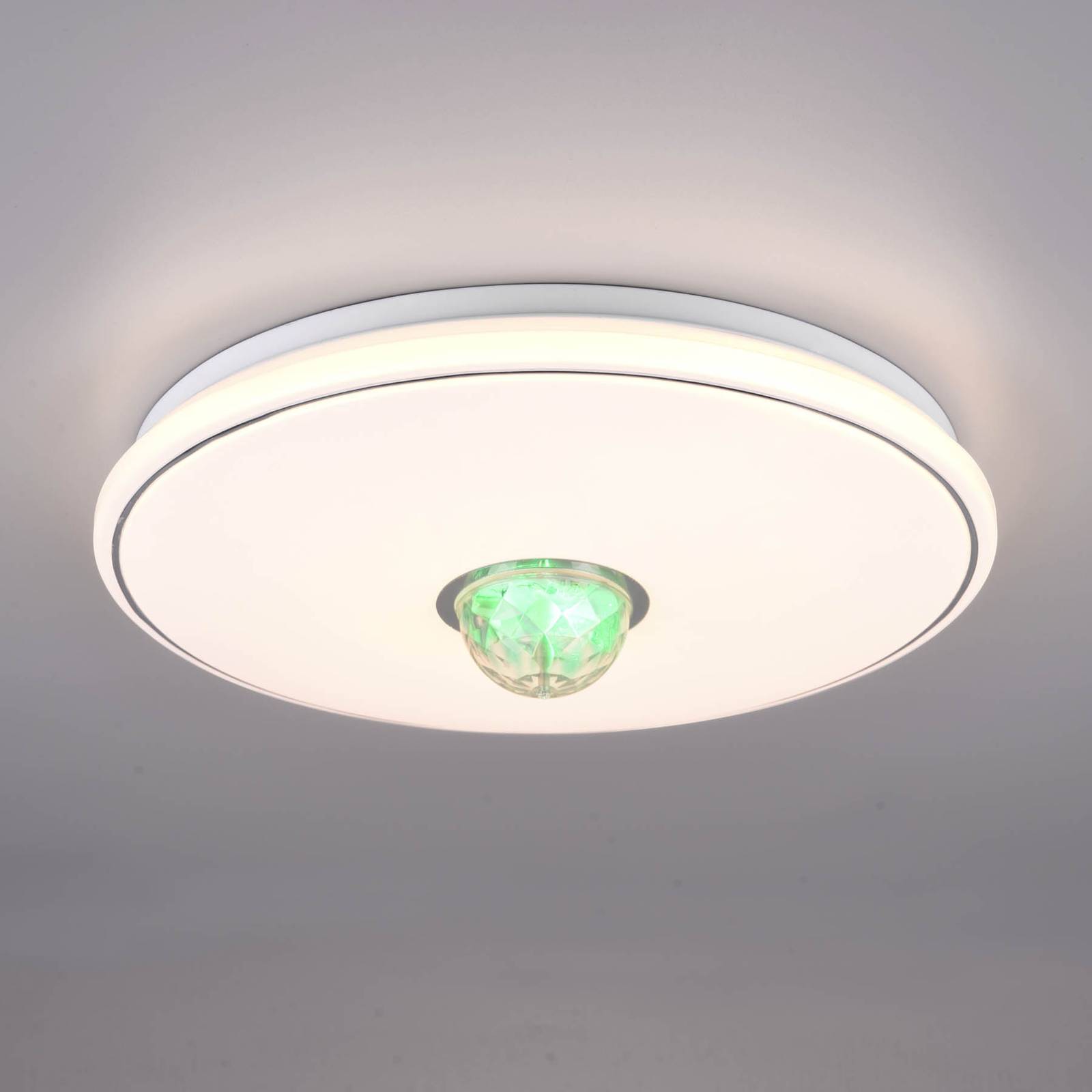 Levně LED stropní světlo Rave, ovladač, stmívatelné, RGB