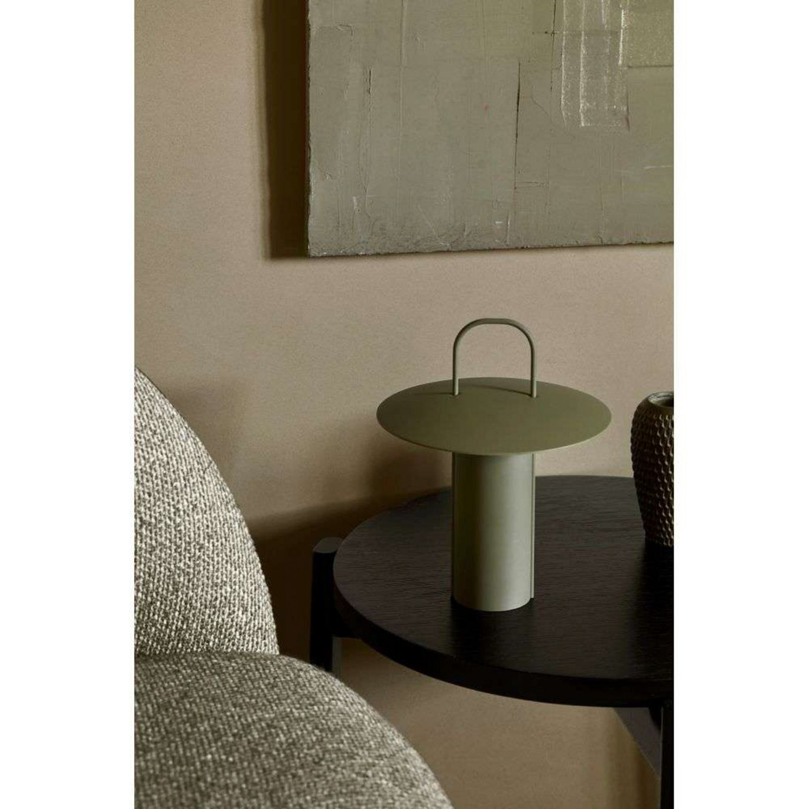 Ray Portable Table Lamp Dusty Green - Audo Copenhagen