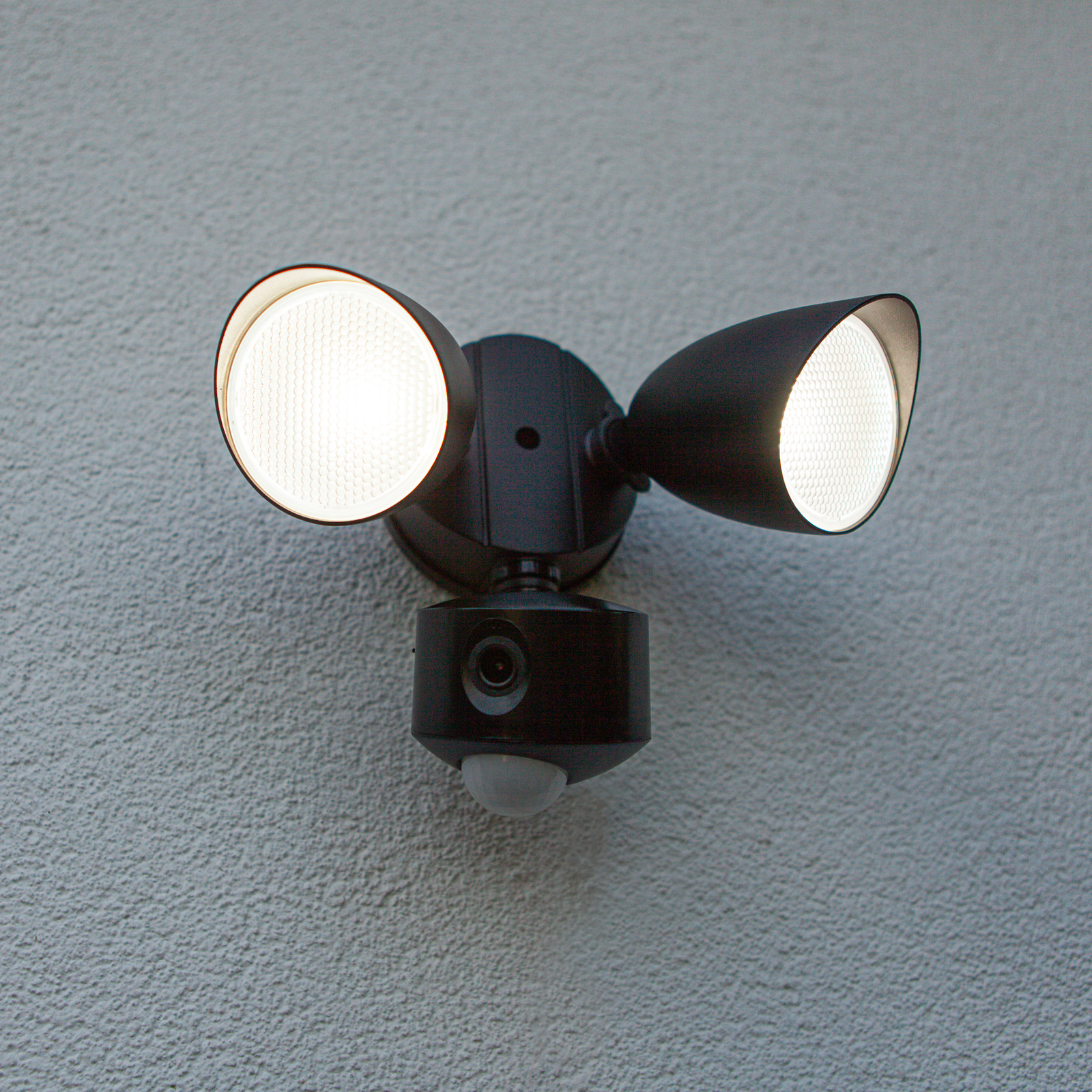 LED-Außenwandleuchte Draco Kamera Sensor