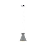 Verve pendant light IP44 dimmable Grey/Chrome - Paulmann