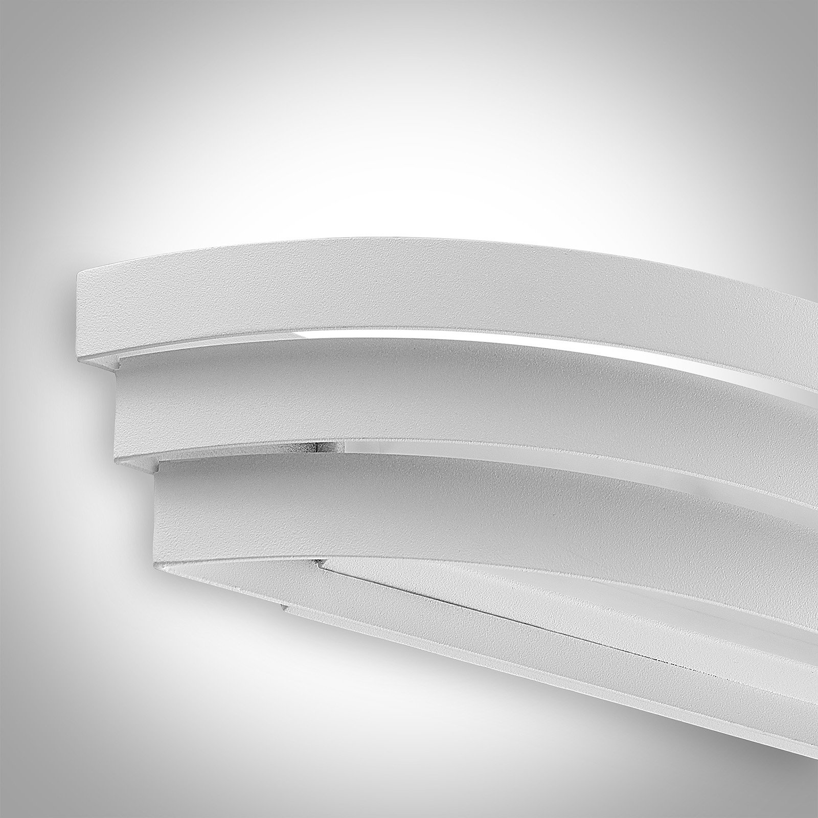 Arcchio Harun LED-Wandleuchte in Weiß, 30 cm