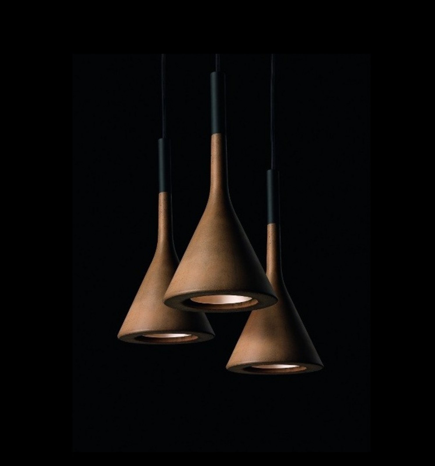 Aplomb Lustră Pendul GU10 Brown 10m - Foscarini