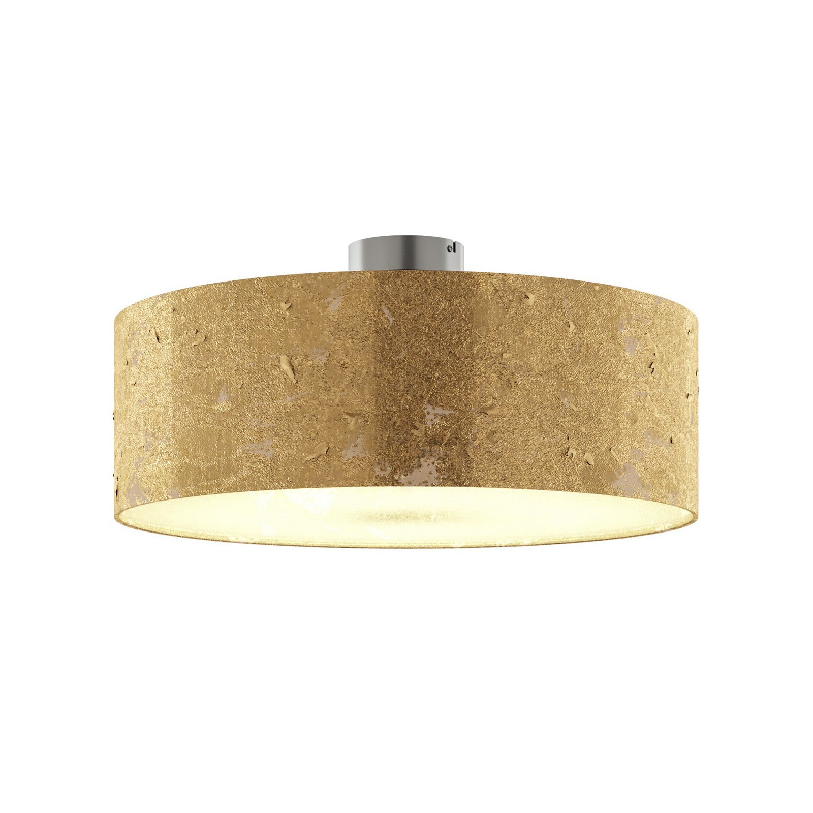 Quitani loftslampe Aura, 4-lys, guld