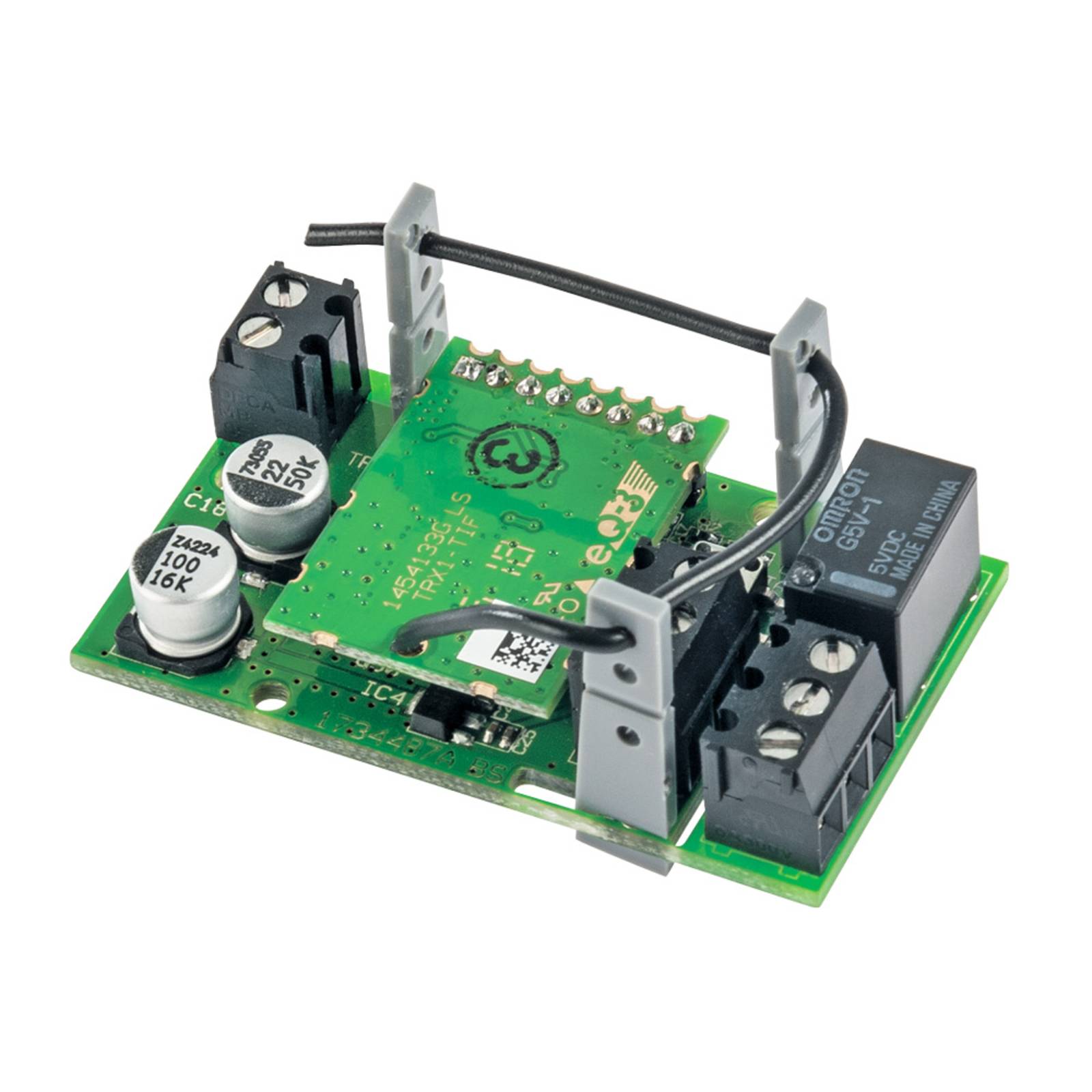 Homematic IP switch circuit board, L: 4.8 cm, W: 2.8 cm, H: 2.1 cm