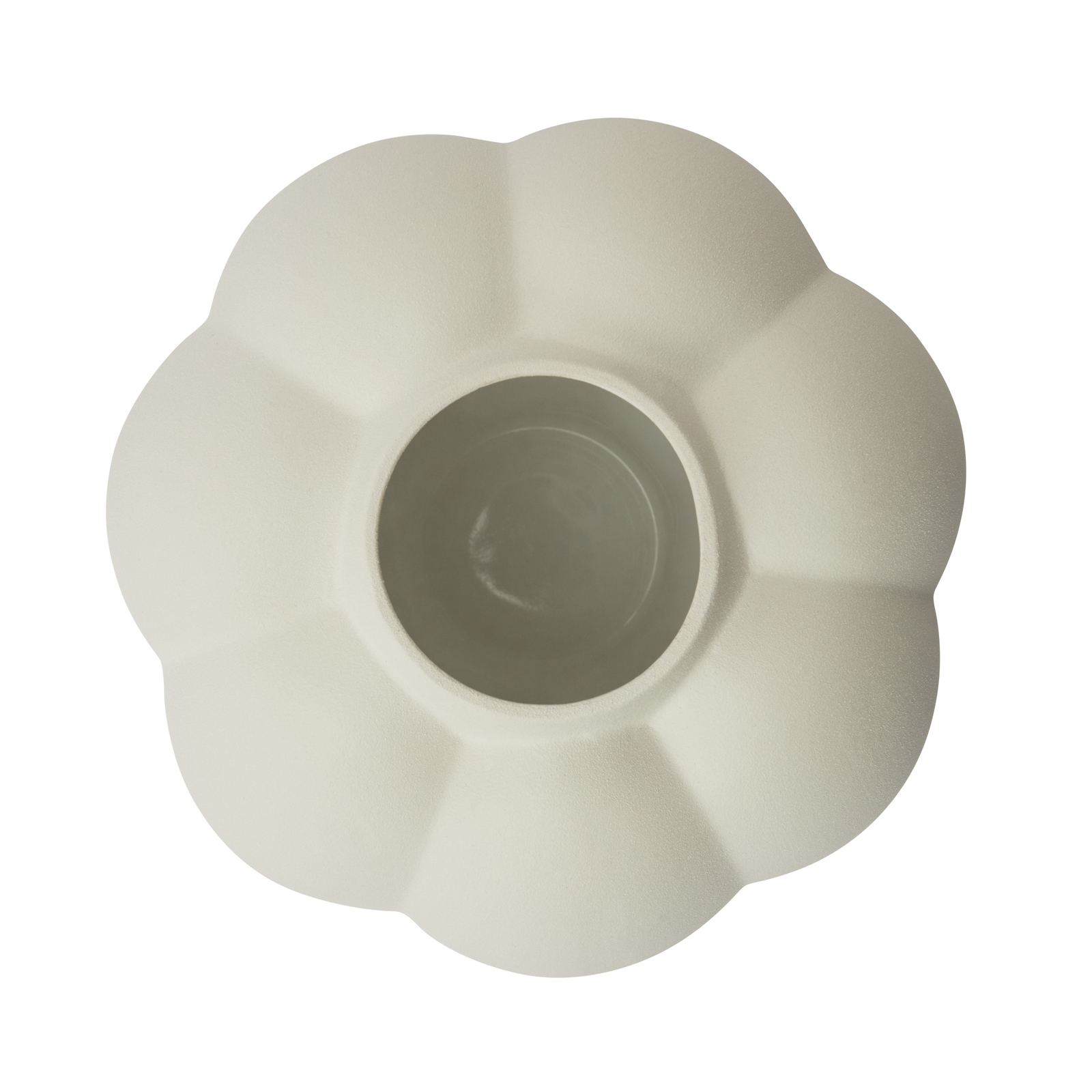 AYTM Vase Uva, céramique, blanc, Ø 26 cm, forme de raisin