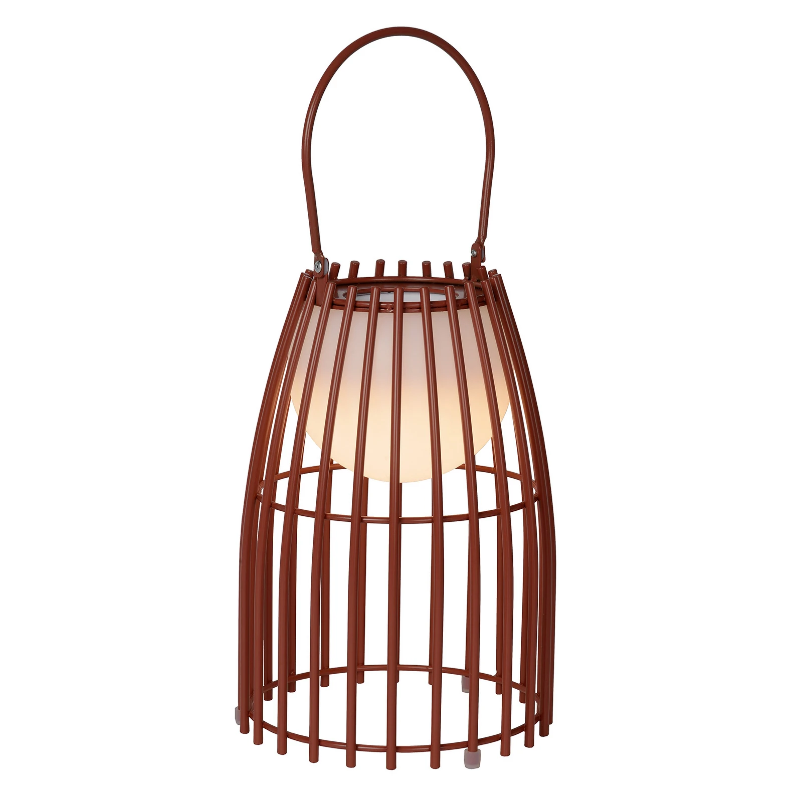 LED-Tischleuchte Fjara, rost