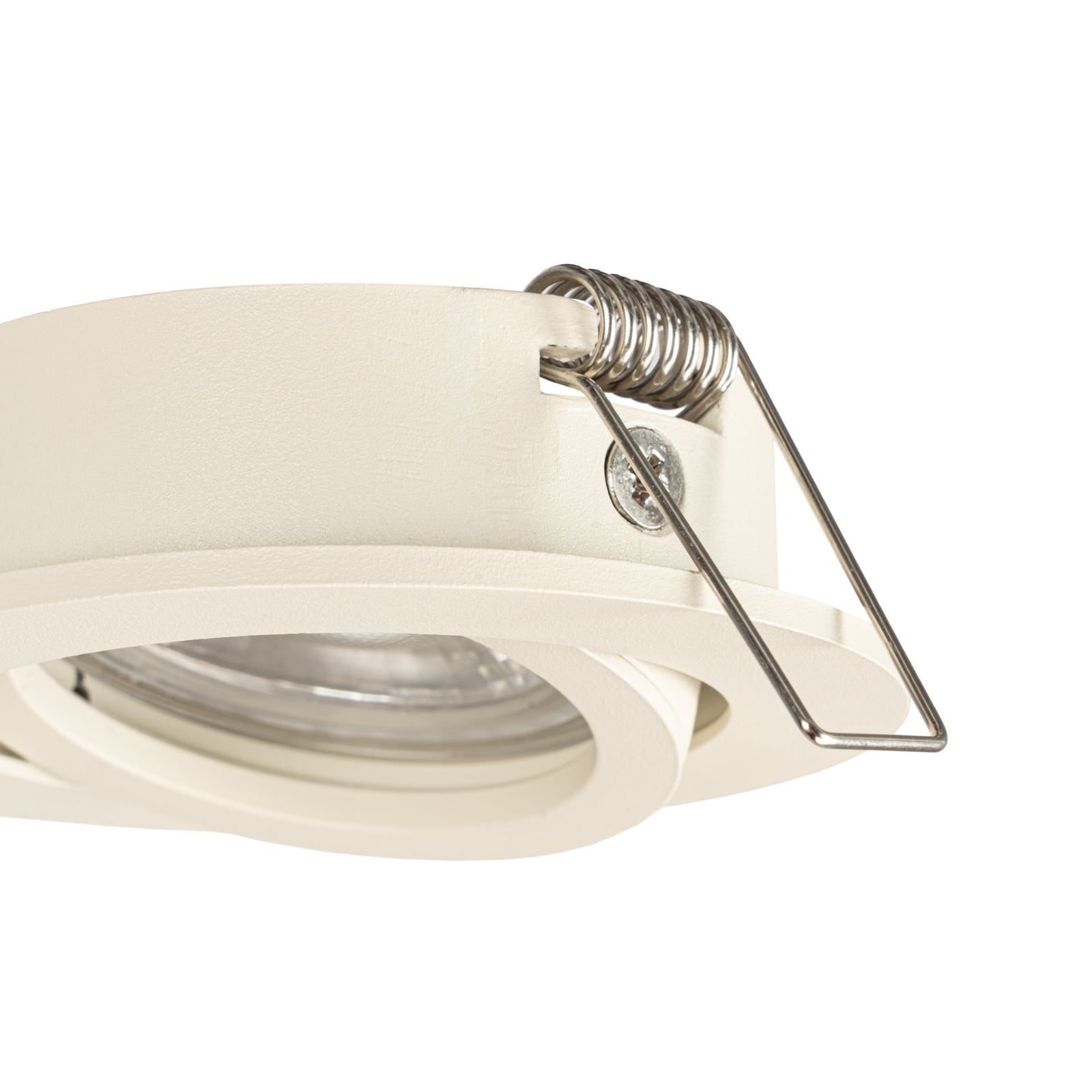 Arcchio Downlight Zyron, smilškrāsā, Ø 8,2 cm