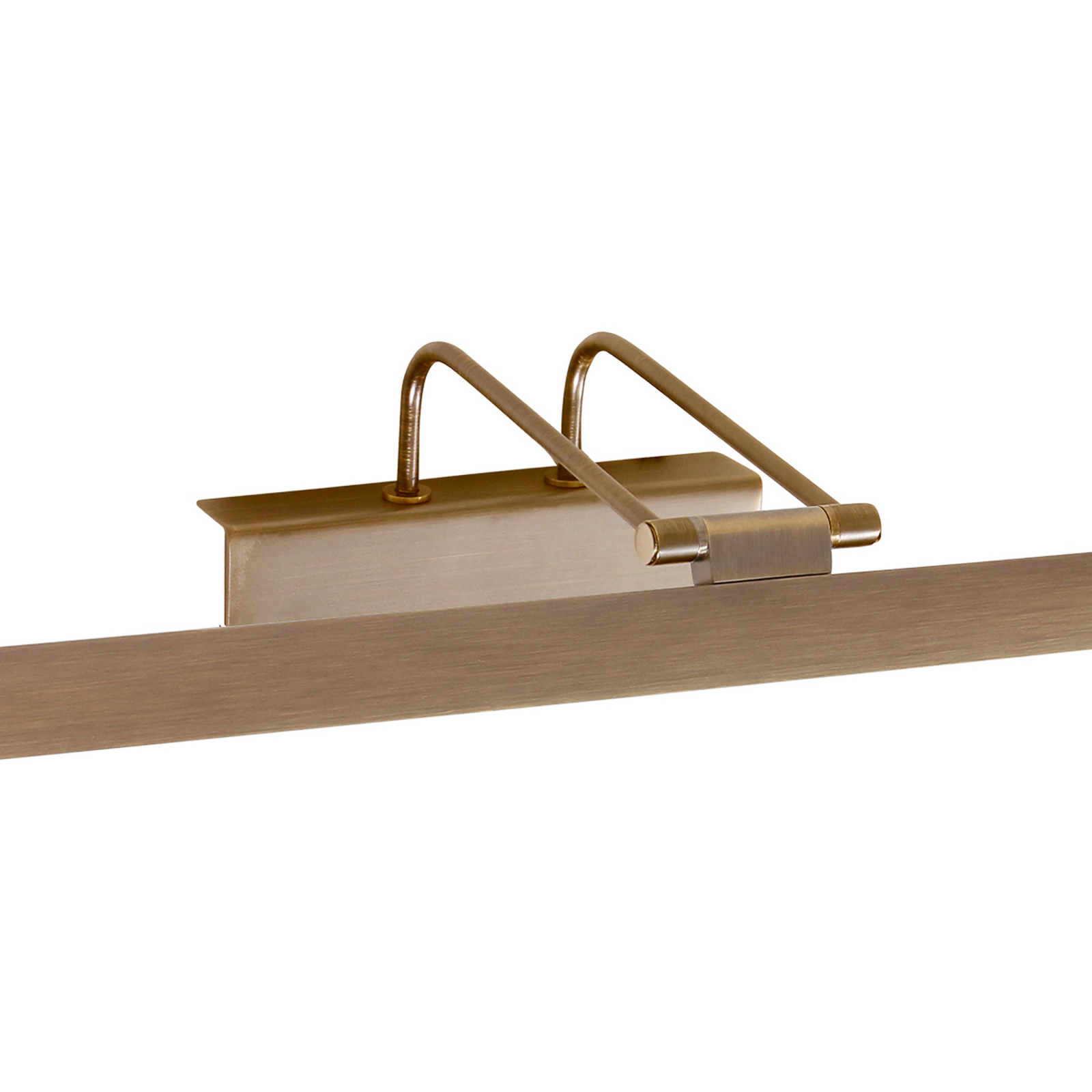 Φωτιστικό τοίχου LED Litho, χάλκινο, μέταλλο, CCT, πλάτος 60 cm