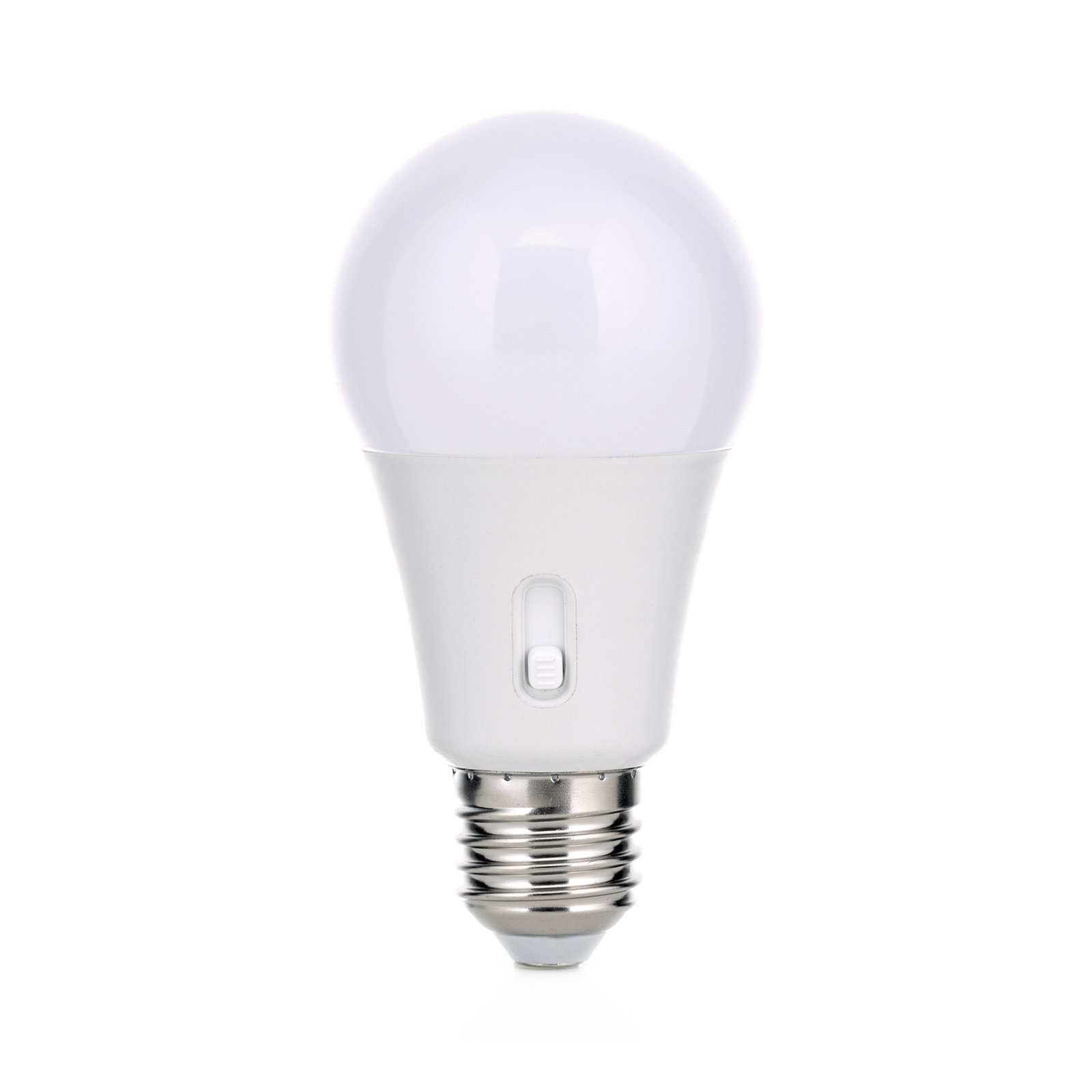 LED žiarovka E27, 7,3 W, CCT, opál, 806 lm, stmievateľná