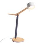Wooden LED table lamp Frits in oak