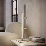 EGLO LED tafellamp TREPILIANO, beige, hoogte 47 cm, metaal