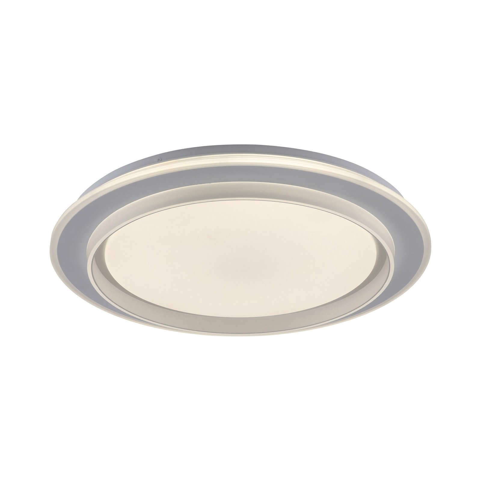JUST LIGHT. LED plafondlamp Lago Ø 49,3 cm CCT Afstandsbediening