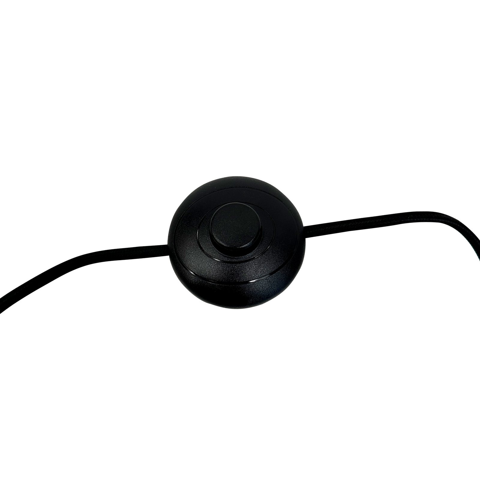 Dyberg Larsen põrandalamp Calix, must/looduslik, 150 cm